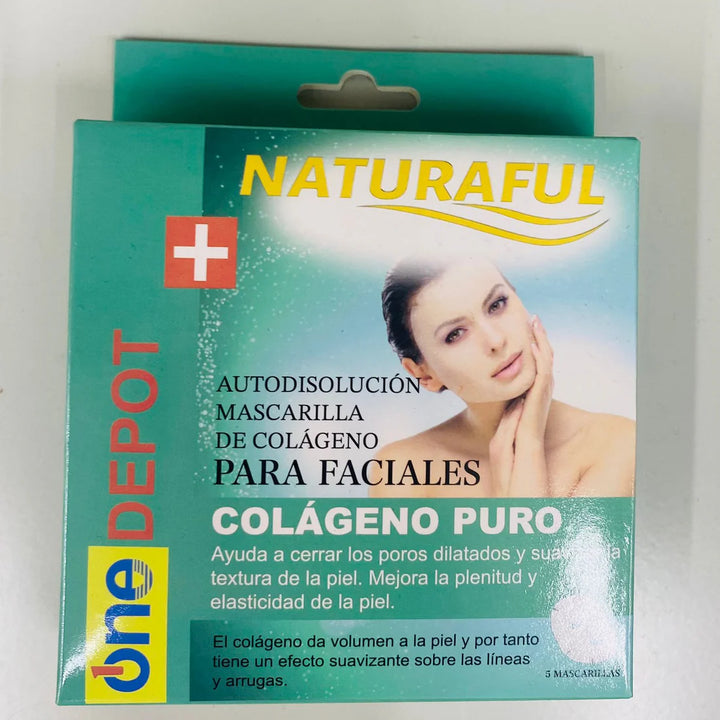 Mascarilla Colageno SOLUBLE 5u Rostro